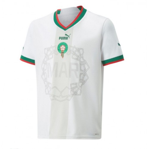 Pánský Fotbalový dres Maroko MS 2022 Venkovní Krátký Rukáv